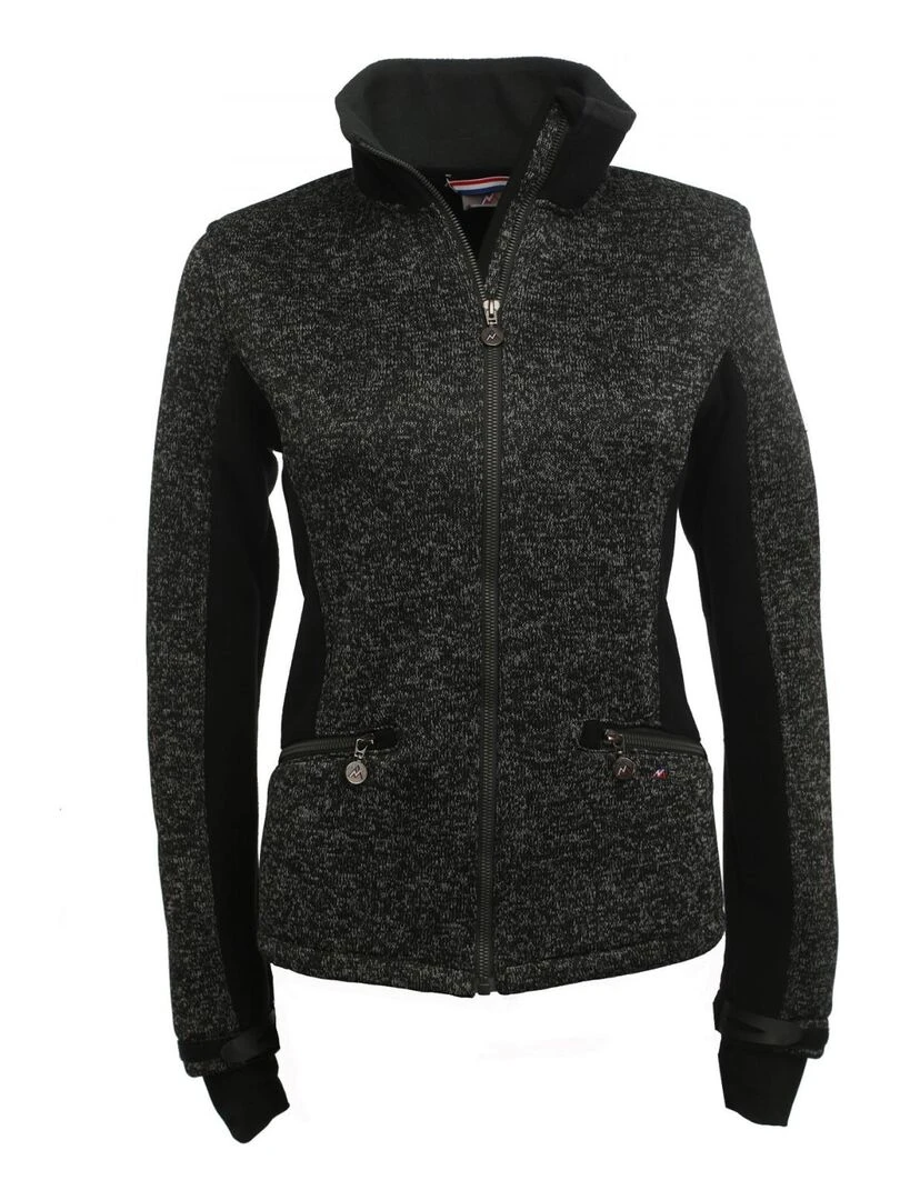 Blouson polaire femme ATMOS Noir Noir