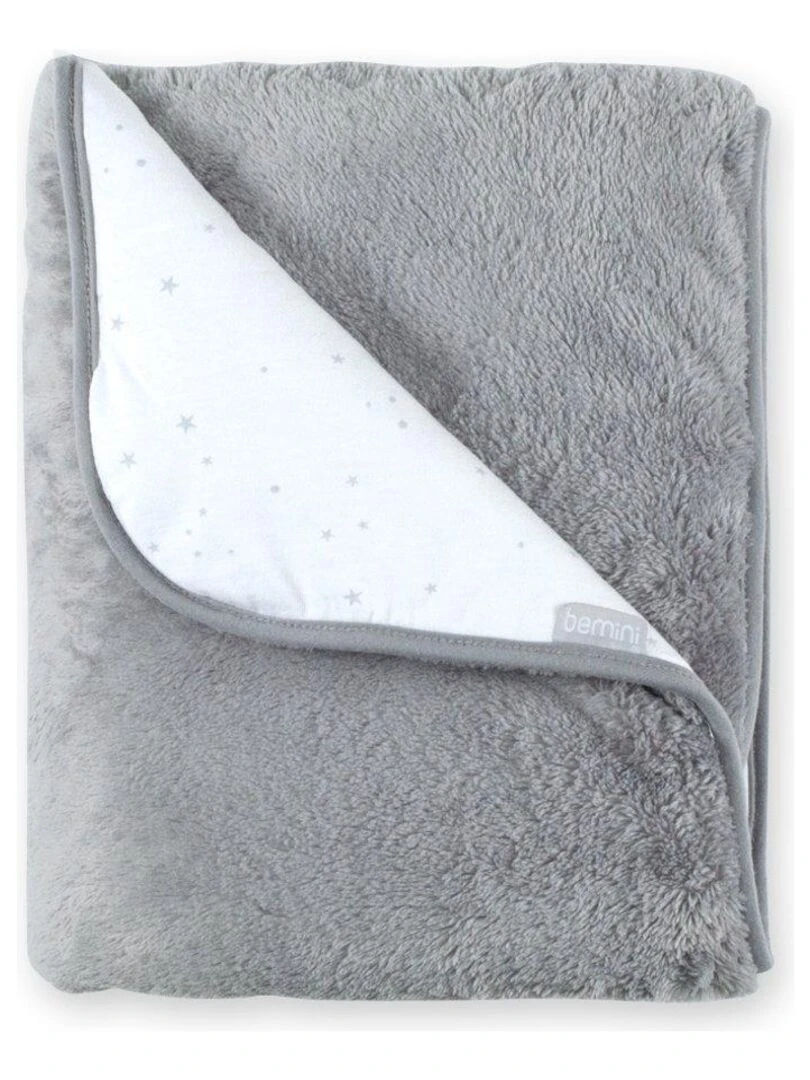 Bemini Couverture Pady jersey et softy Gris