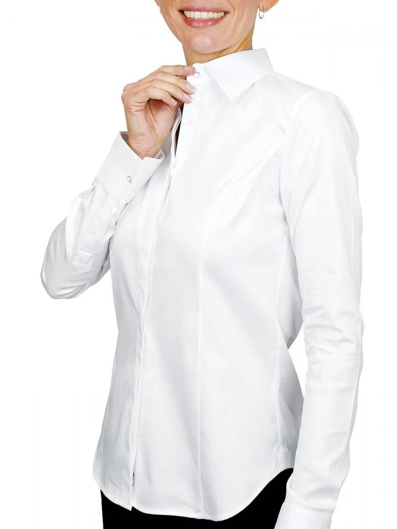 Chemise mousquetaire NORFOLK   Blanc