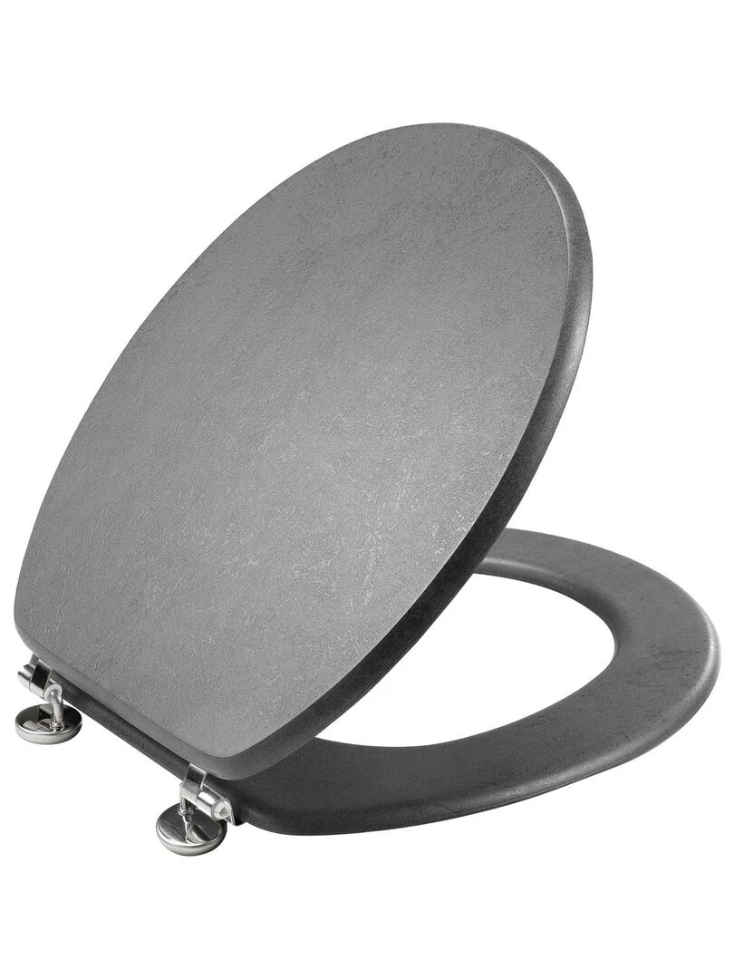Abattant WC 37 x 46 cm Allium beton Gris