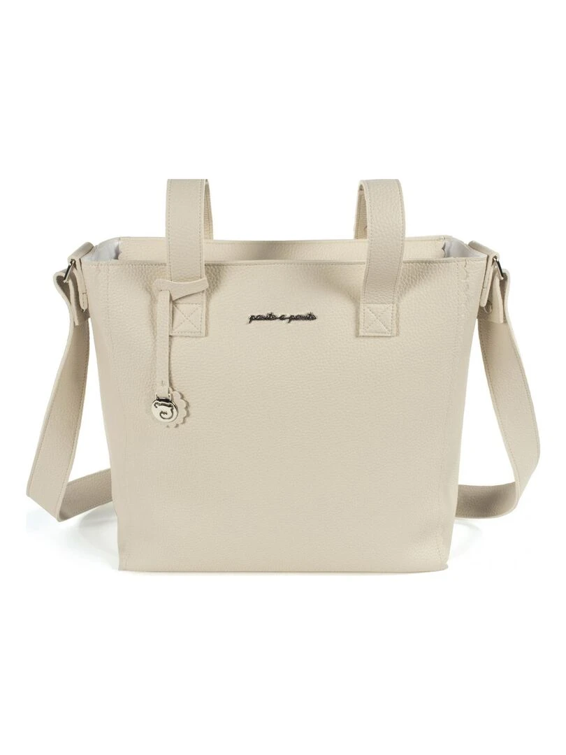 Petit sac à langer à anses Maria beige biscuit Beige