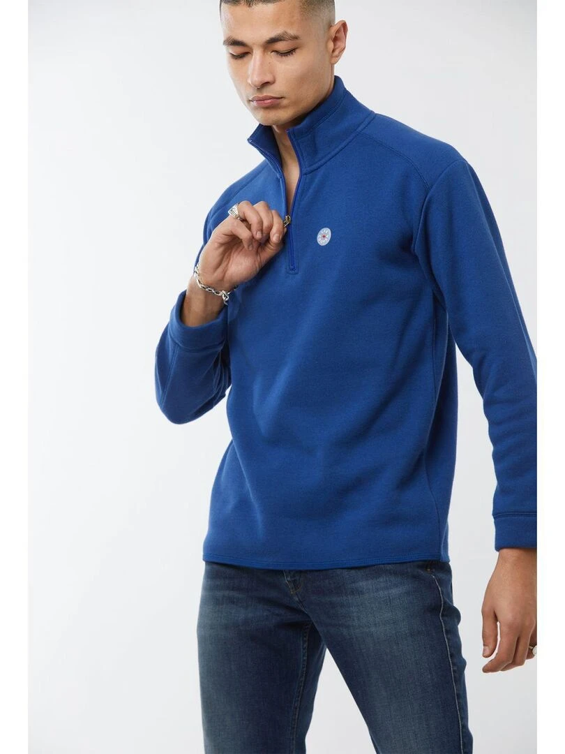 Lee Cooper   Sweatshirt coton  ENAO   Bleu