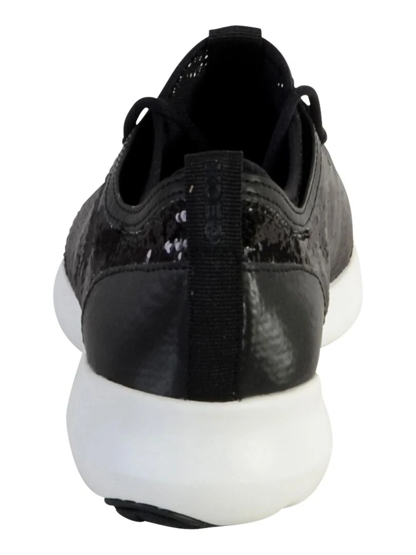 Basket Geox D Nebula X A   Pailettes   Noir