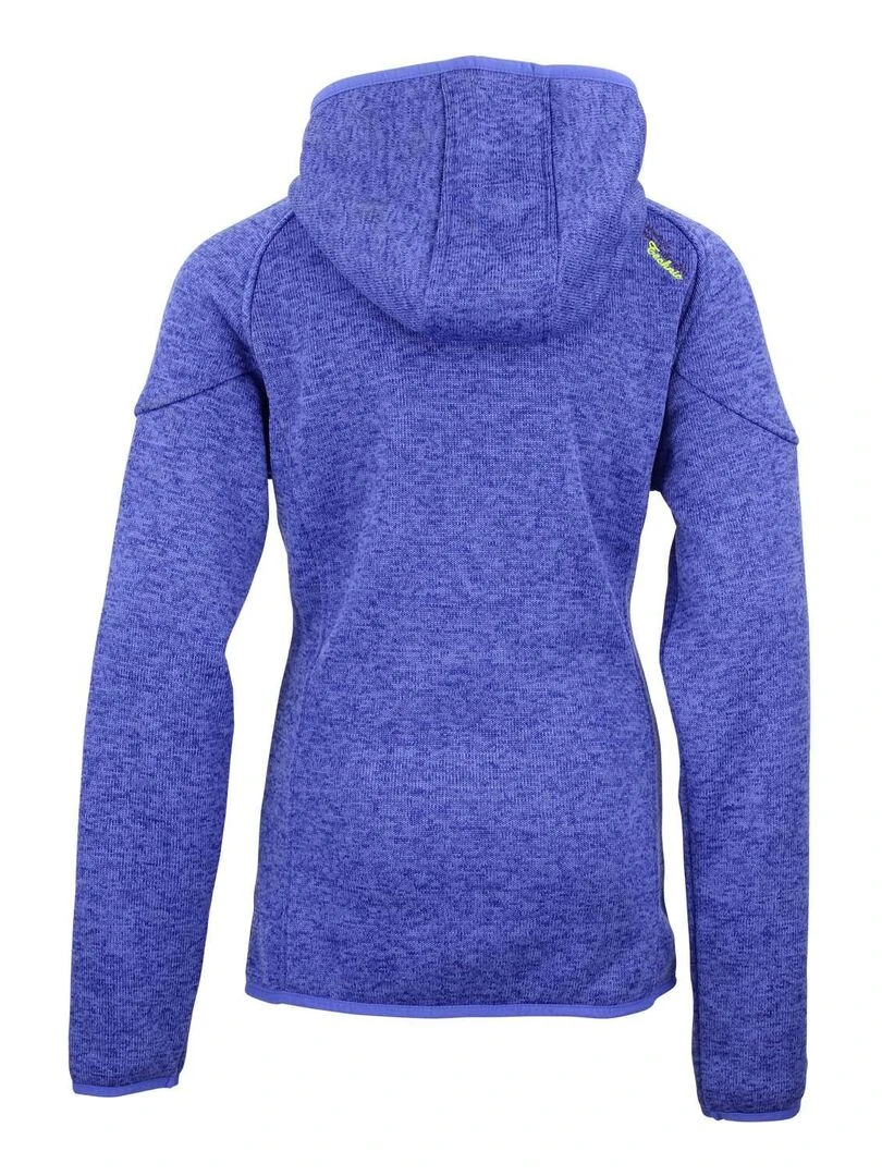 Blouson polaire fille FATORA PEAK MOUNTAIN Violet