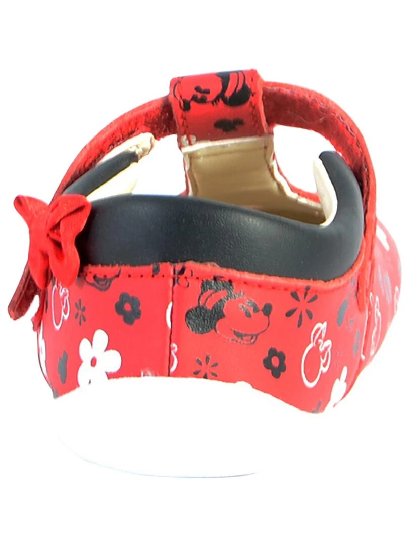 Ballerine Cuir Clarks Enfant Roamer Bow   Rouge