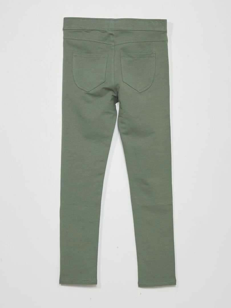 Jegging uni   Vert