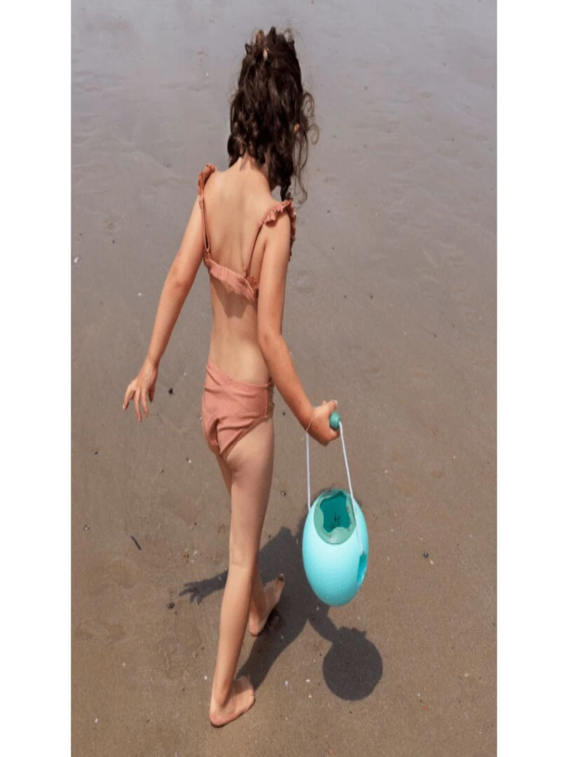 Seau rond Mini Ballo Bleu et jaune Banane (1 7 L)   Bleu