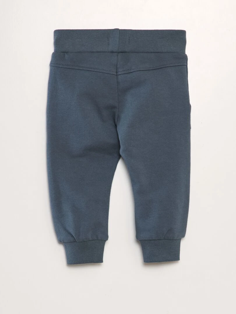 Jogging uni en jersey Gris