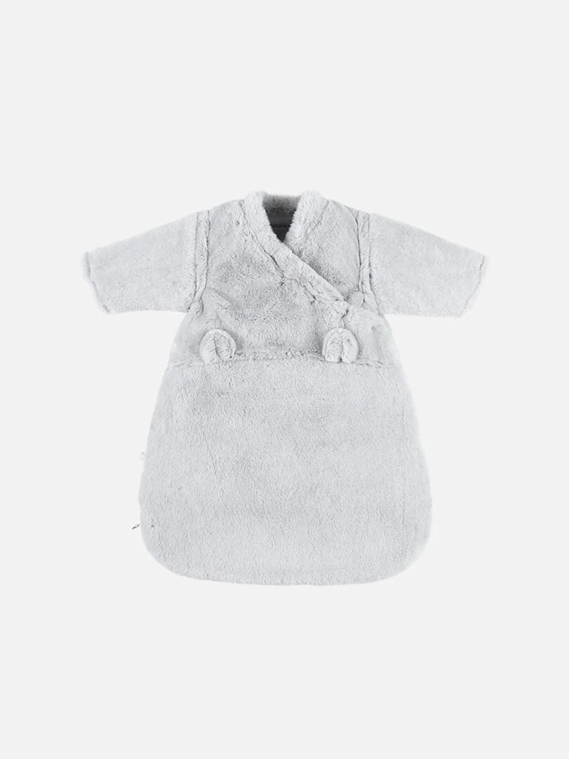 Gigoteuse 50 cm longs poils Gris