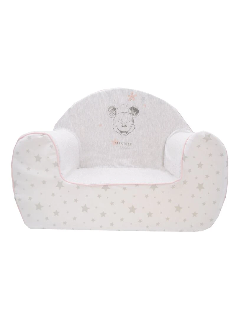 Fauteuil club déhoussable Minnie Douce Nuit 12 mois Gris