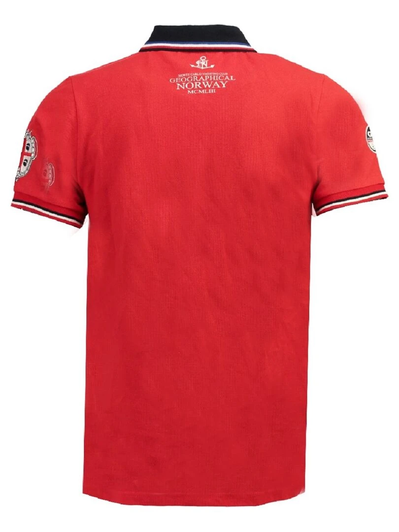 Polos 'Geographical Norway' 'Kingsley Ss Men'   Rouge