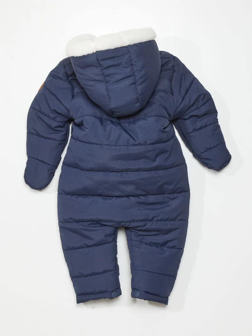 Doudoune combipilote   Toujours + de chaleur   bleu noir