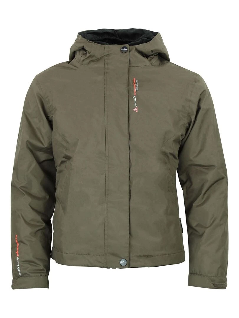 Coupe vent fille FAJIK PEAK MOUNTAIN Gris taupe