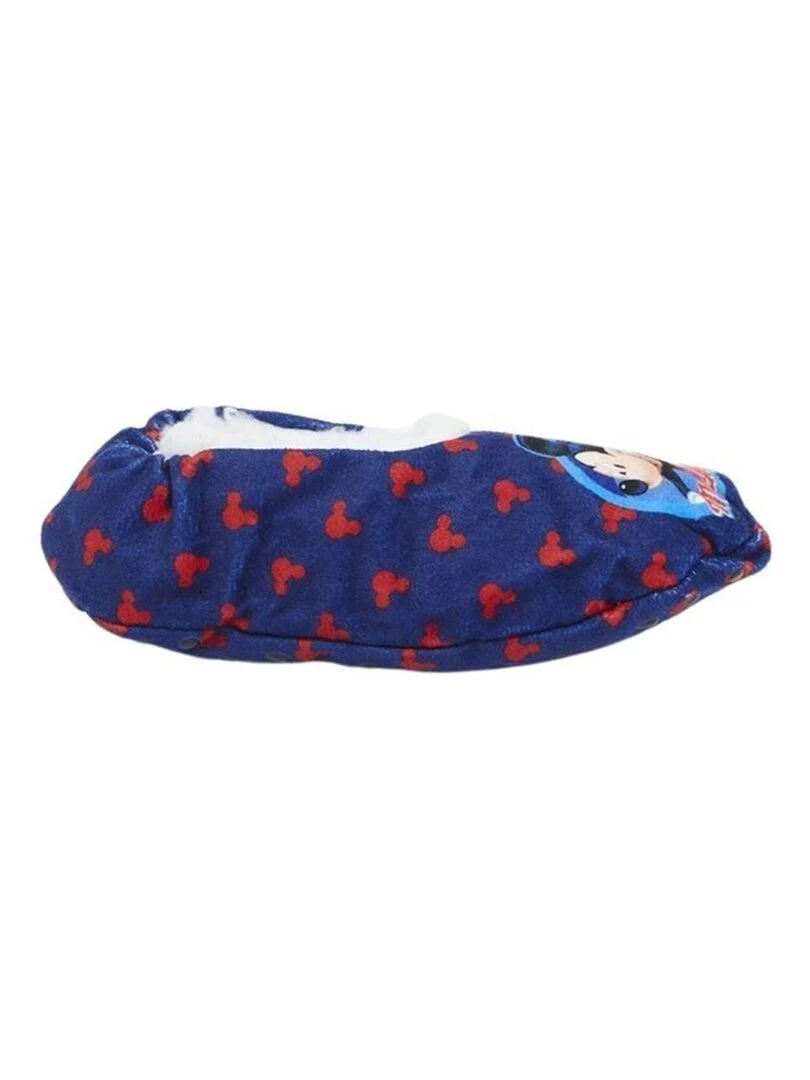 Disney Chausson garçon imprimé Mickey Bleu marine