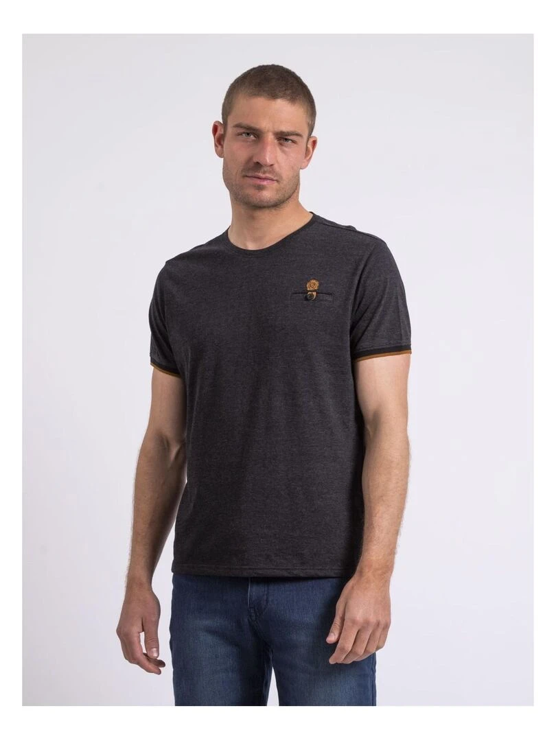T shirt col rond NAKOTOC Gris