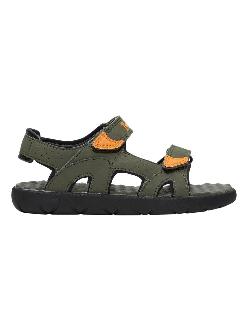 Sandales à Scratch Enfant Junior Timberland Perkins Row Vert