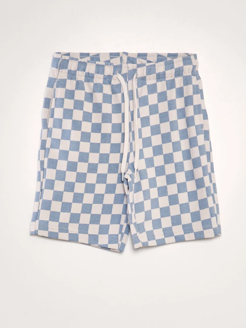 Lot de 2 shorts en molleton fin Bleu
