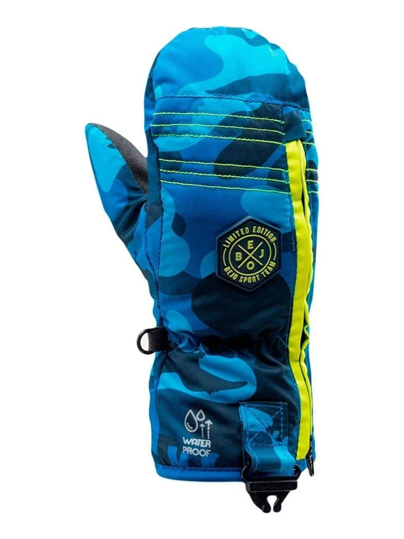 Bejo Moufles de ski YUKI Bleu