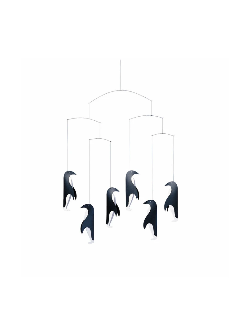 'flensted Mobiles' Penguin Talk Bleu
