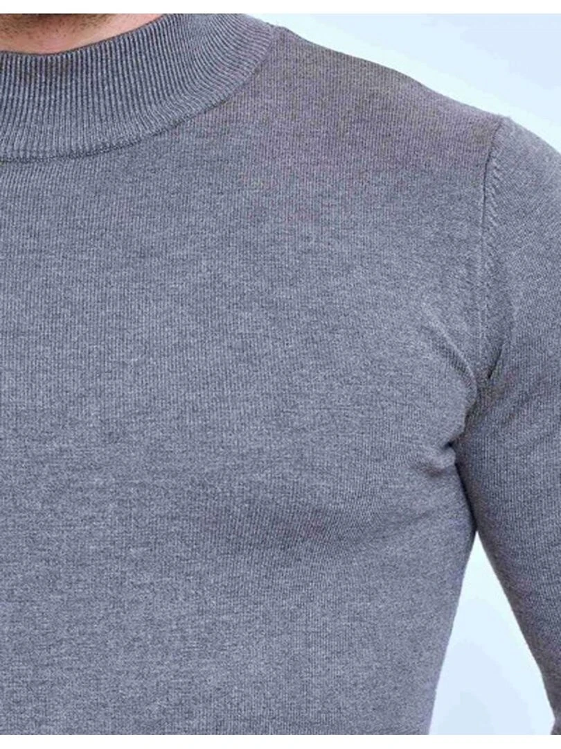 Pull manches longues Kebello   Gris