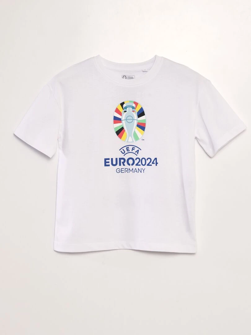T shirt Euro 2024 Blanc