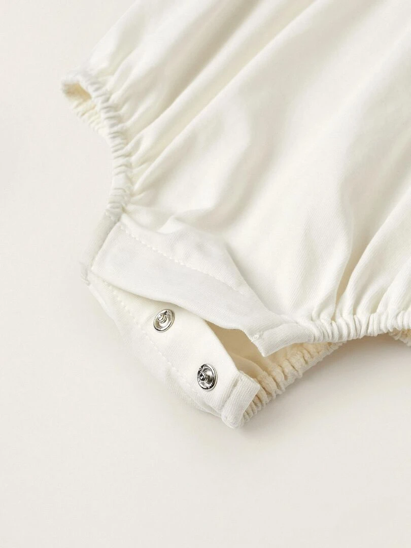 Bodies Blouse à manches longues pour nouveau né manches longues ATLANTIC COMPANY   Blanc