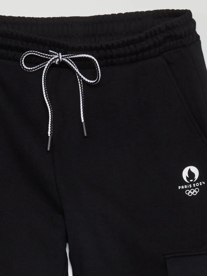 Pantalon de jogging avec poches   Paris 2024   Noir