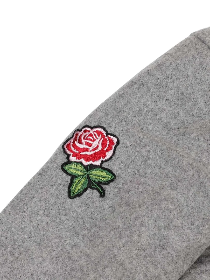 Manteau Laine Fille  Gris Souris Fausse Fourrure Beige  MIMI OURS   'LA FAUTE A VOLTAIRE'   Gris clair