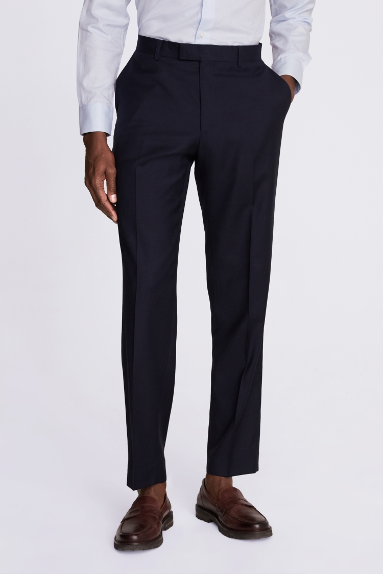 Italian Tailored Fit Blue Check Jacket   Buy Online at Moss
