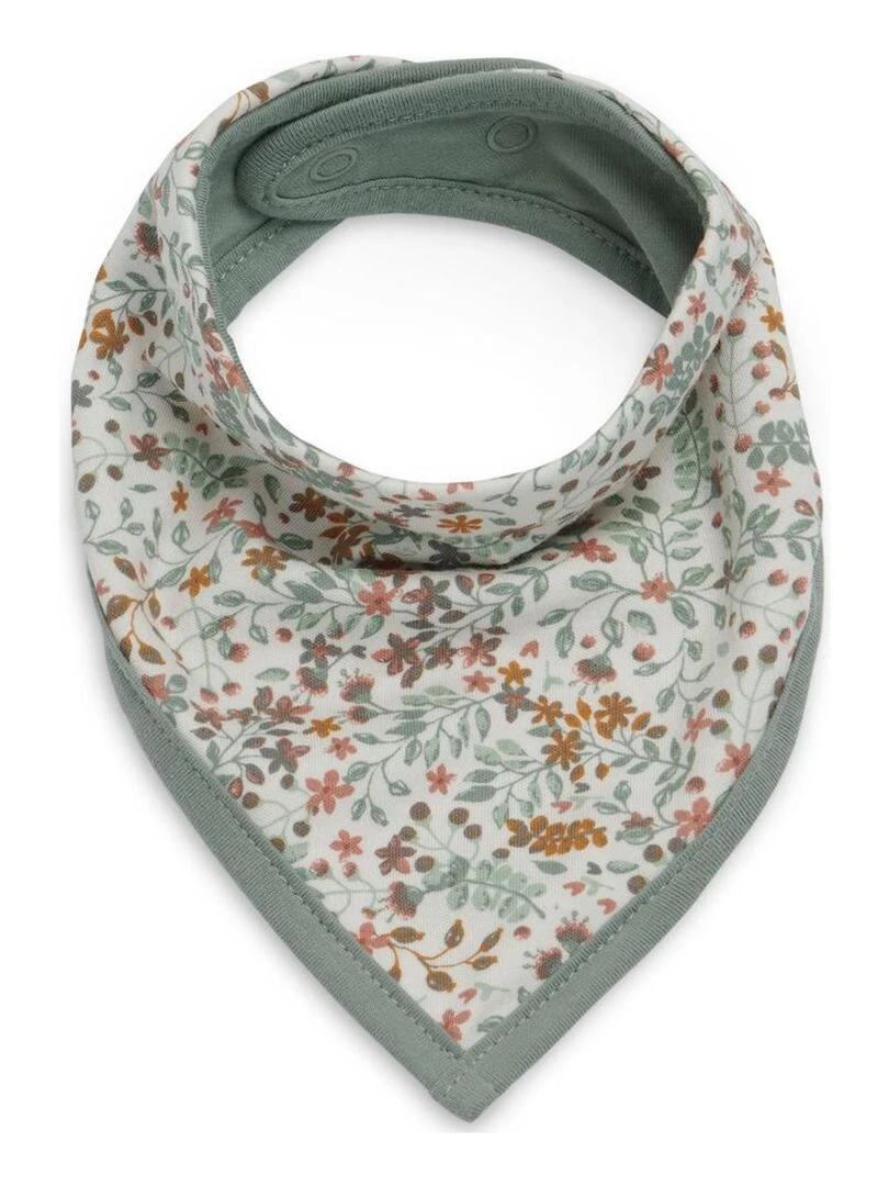 Lot de 2 bavoirs bandana Bloom Gris