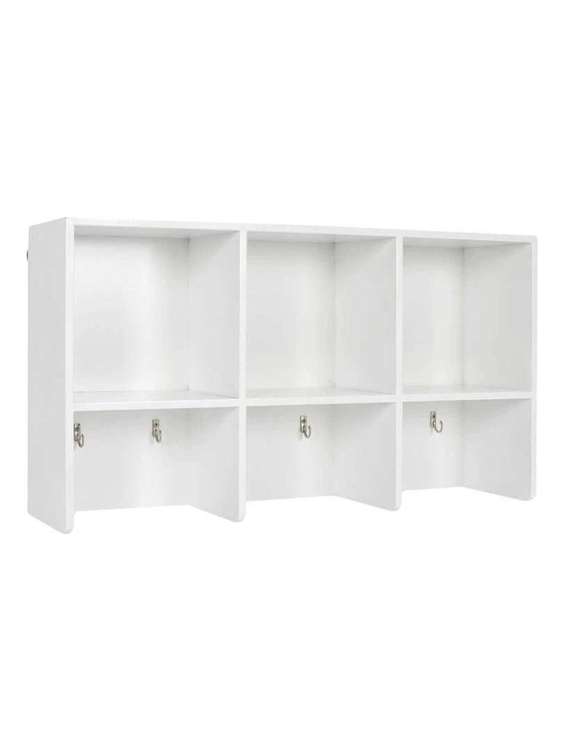 Etagère murale blanche Blanc