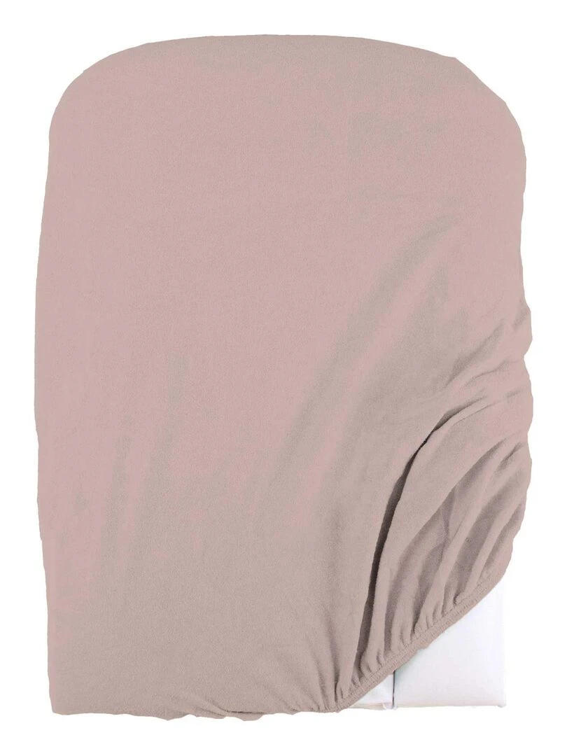 Housse de matelas à langer unie Taupe