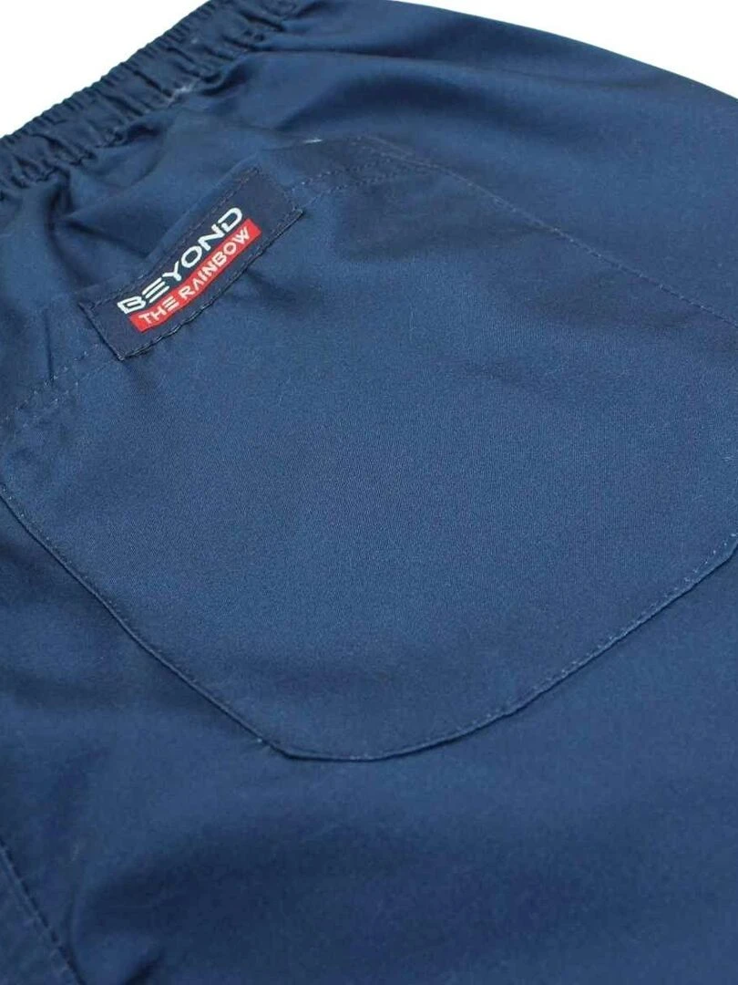 Nasa   Short De Bain homme imprimé logo   Bleu marine