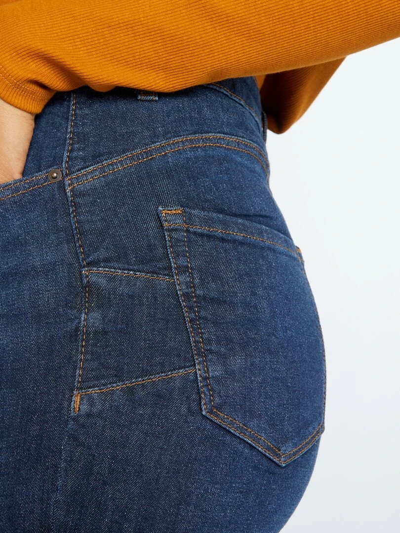 Jean skinny taille haute   L30   Brut