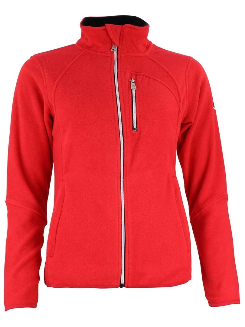 Blouson polaire femme ACALONO Rouge