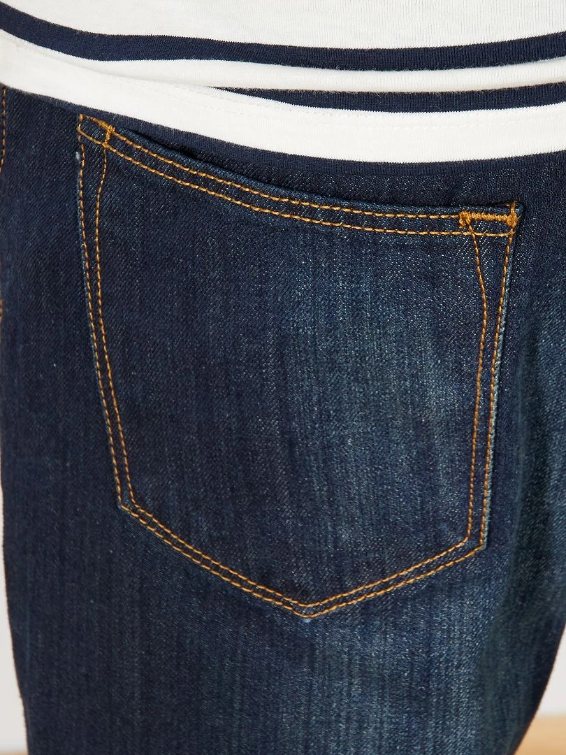 Jean regular   L32   bleu indigo