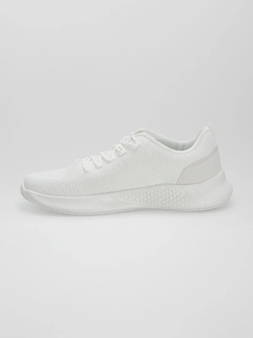 Baskets en mesh esprit running   Blanc