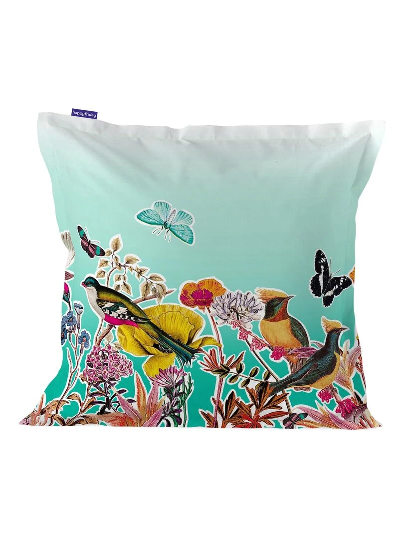 Housse de coussin Birds of paradise "Happyfriday" Blanc