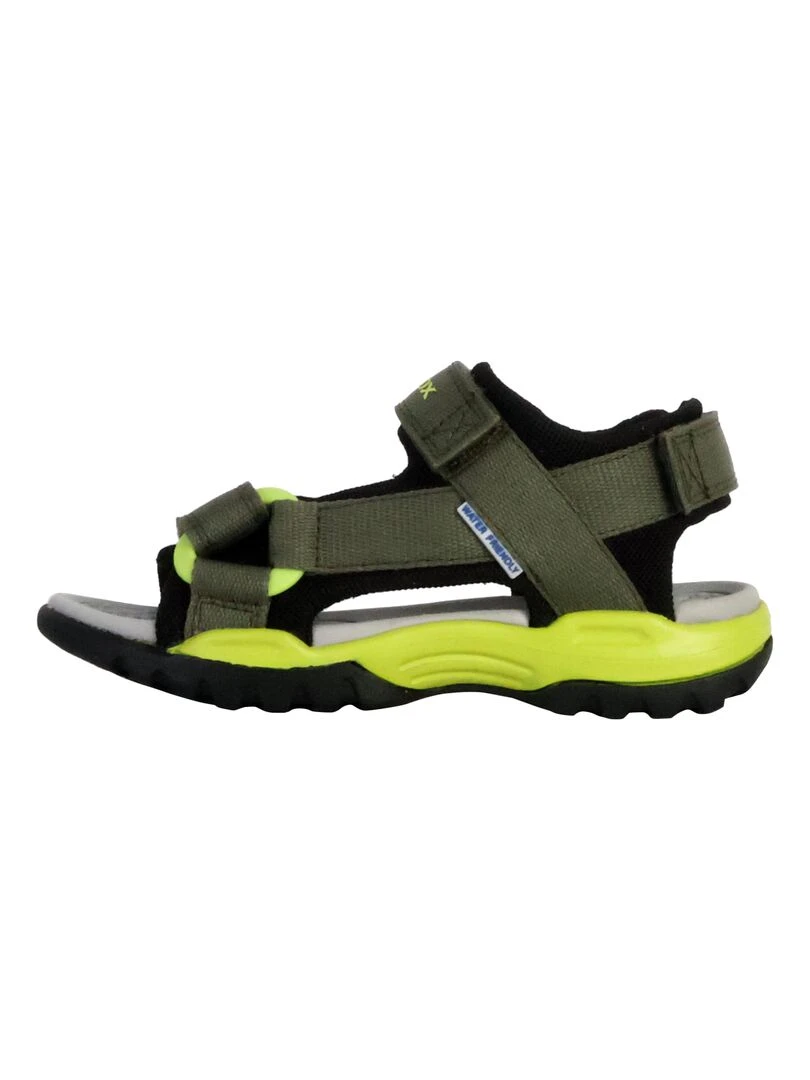 Sandales à Scratch Enfant Geox Borealis Vert