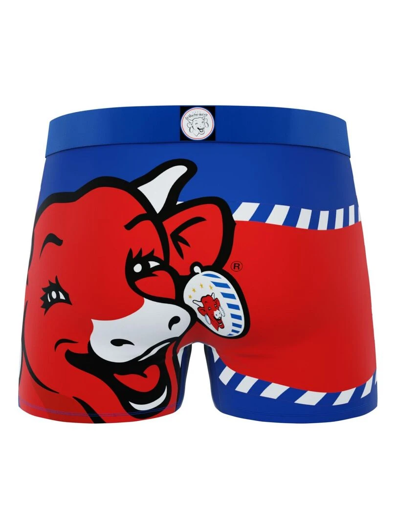 Lot de 3 boxers homme La vache qui rit Freegun   Rouge