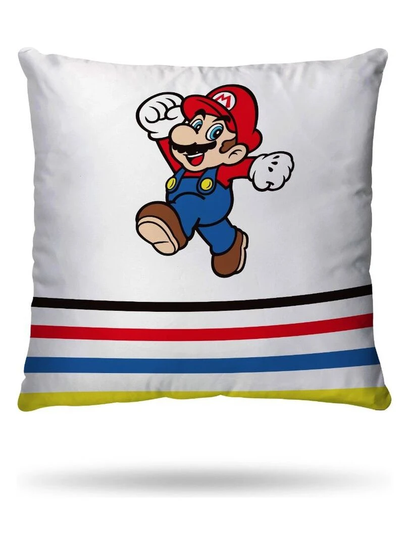 MARIO Housse de couette Mario Goomba 220x240 cm Polycoton Blanc Blanc