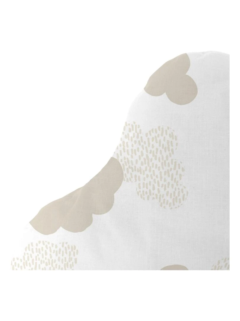 Coussin Clouds "Happyfriday" Beige
