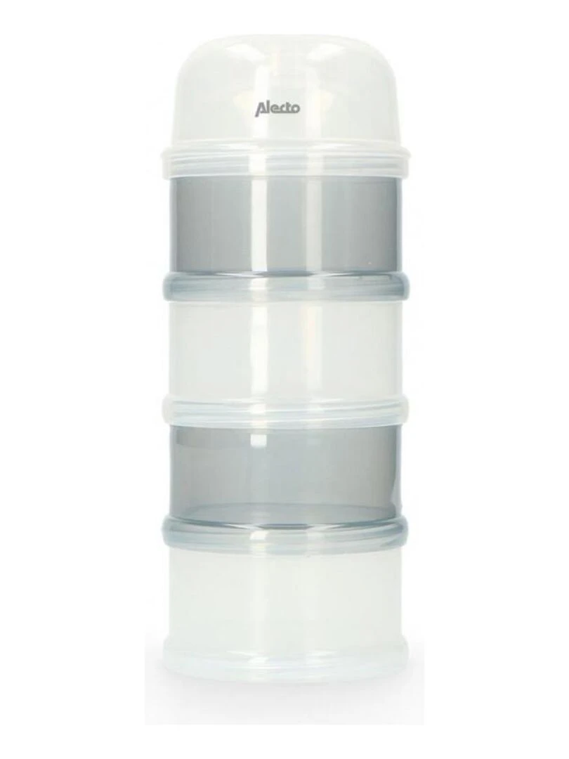 Boîte doseuse de lait empilable Alecto Gris