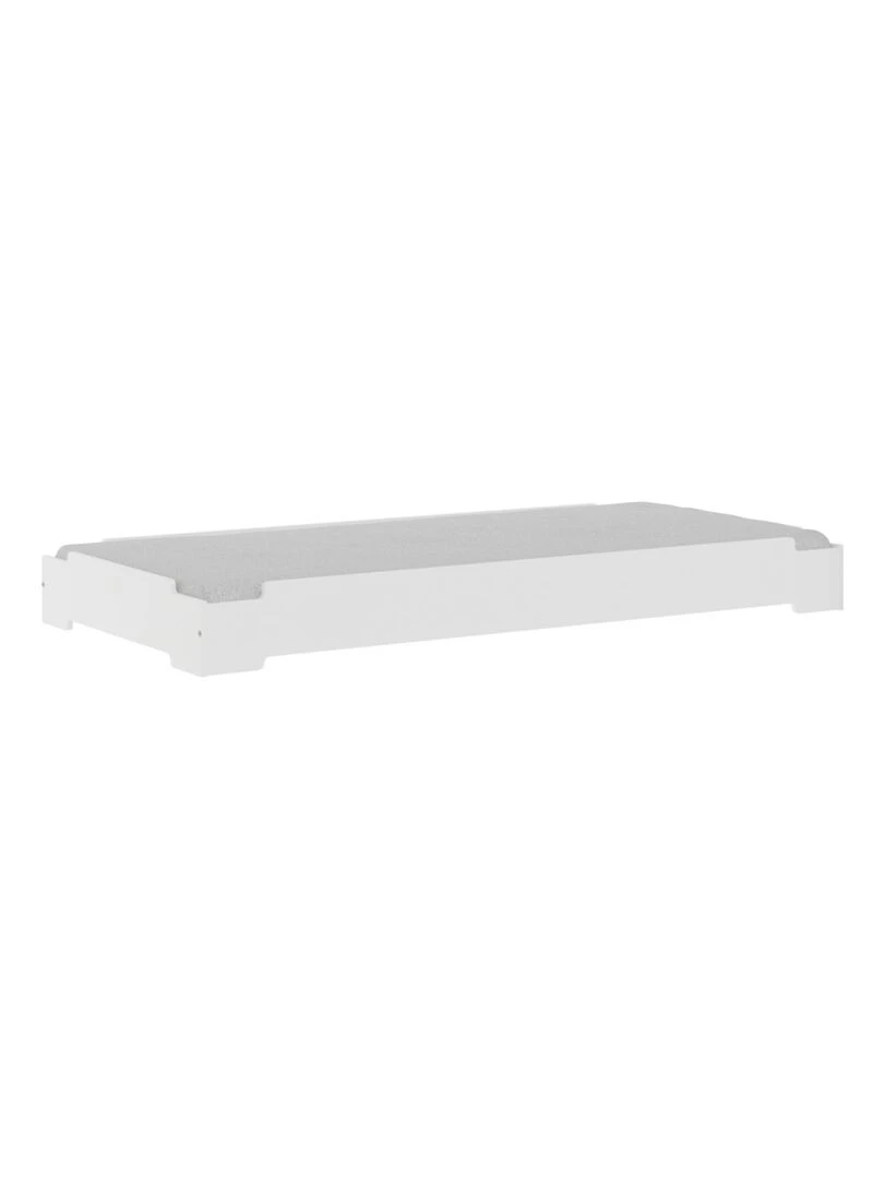 Lit empilable Stack AKITEN RETAIL Blanc Blanc