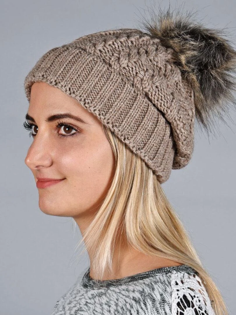 Bonnet Egéria Made in UE Marron