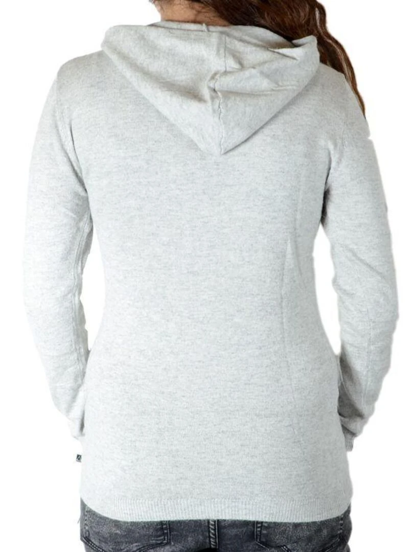Sweat Little Eleven Paris Mokabama Mixte Garçon  Fille  Gris Chiné   Gris