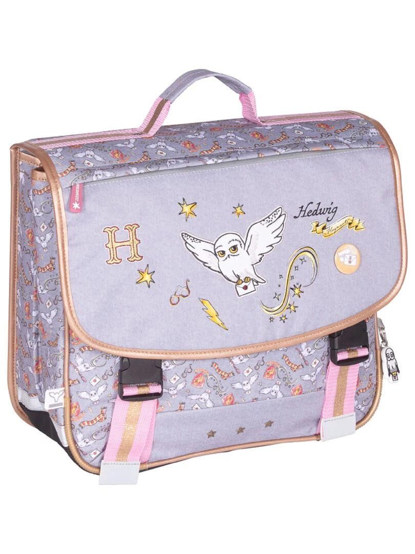 CARTABLE 38 CM HARRY POTTER HEDWIG Gris Gris