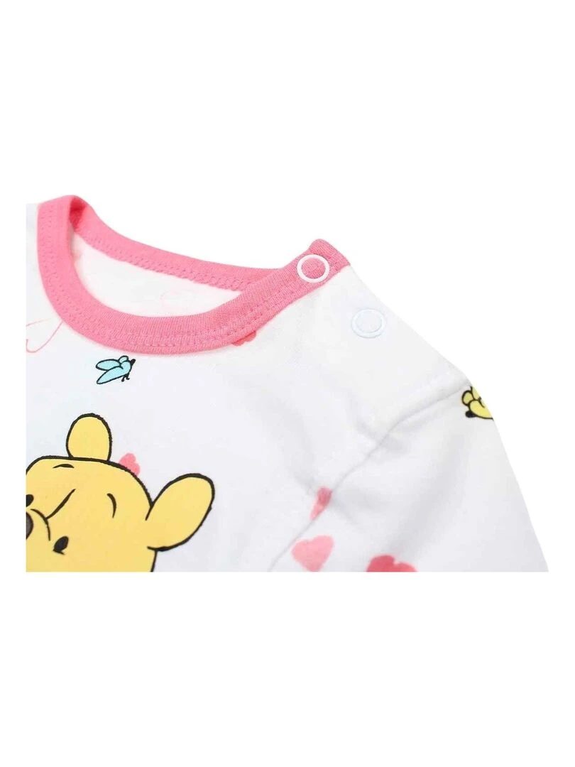 Disney   Ensemble ​​T shirt legging bébé fille Imprimé Winnie L'ourson   Rose fushia