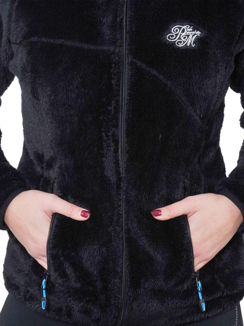 Blouson polaire femme ARIANE   Noir Noir