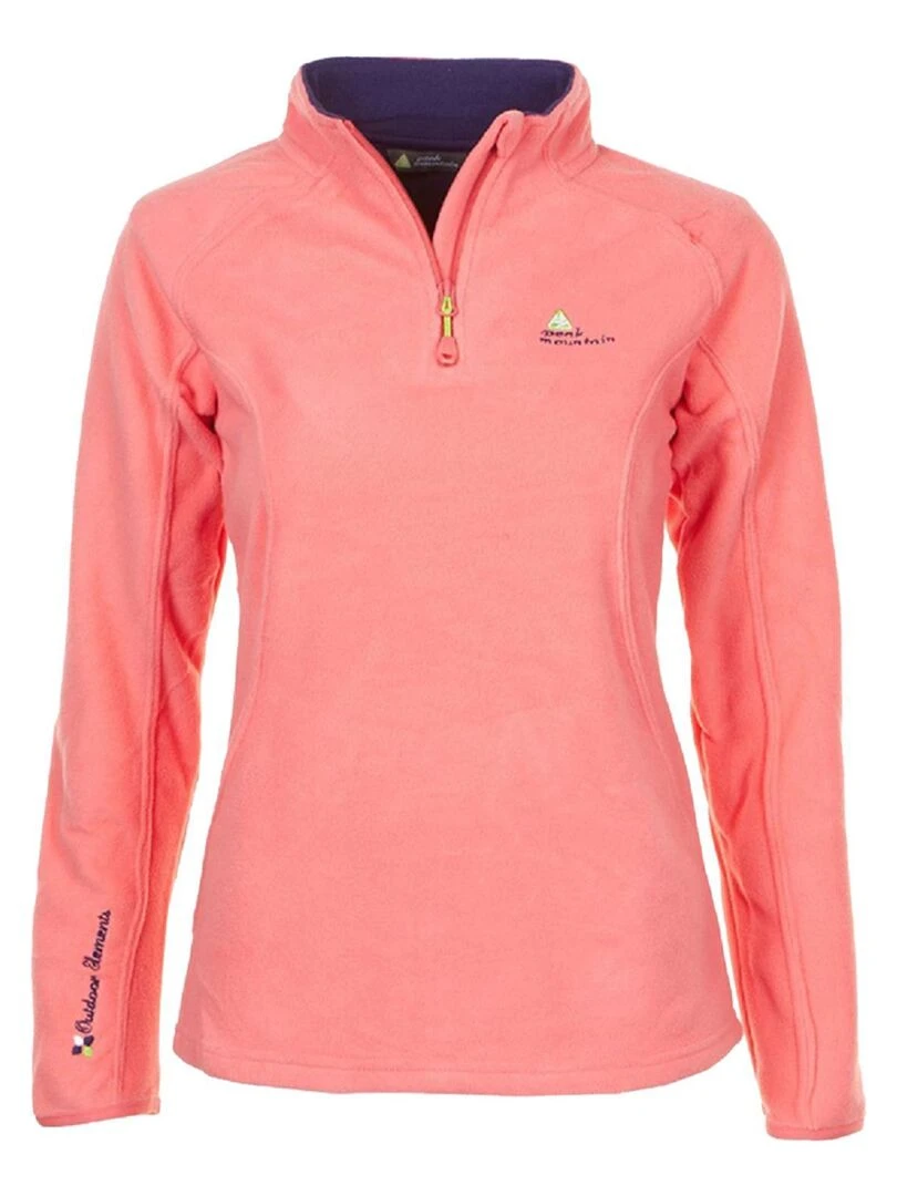 Sweat polaire femme ATILA Orange corail